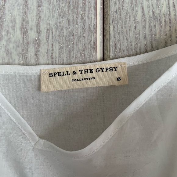 Spell & the Gypsy Collective Layla Linen Shift, XS - Picture 9 of 10